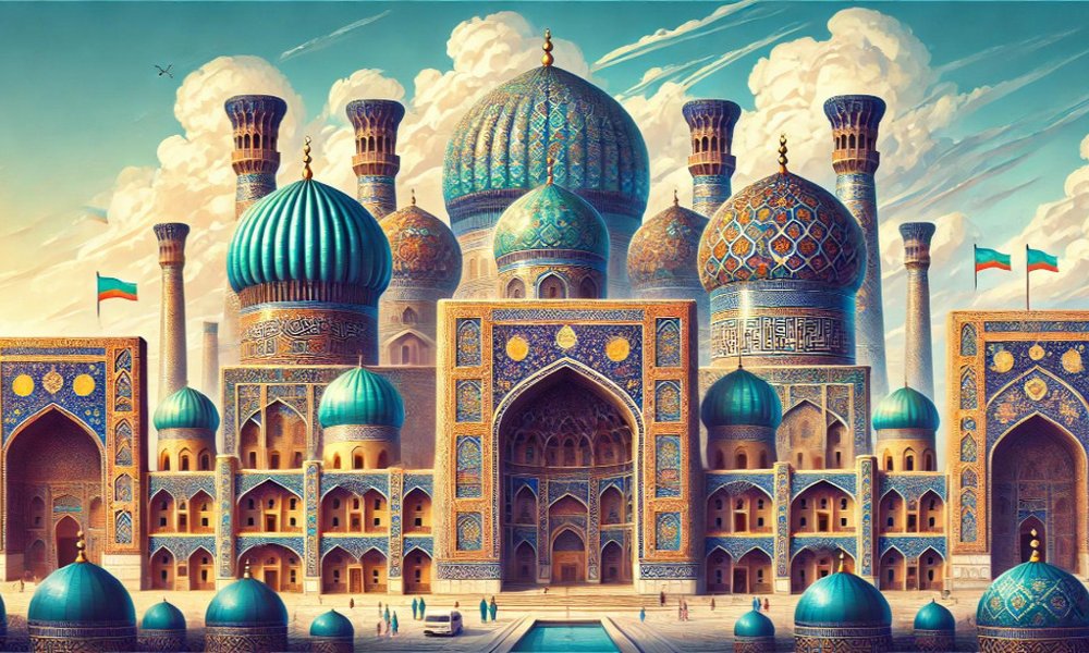 Голубые купола Узбекистана